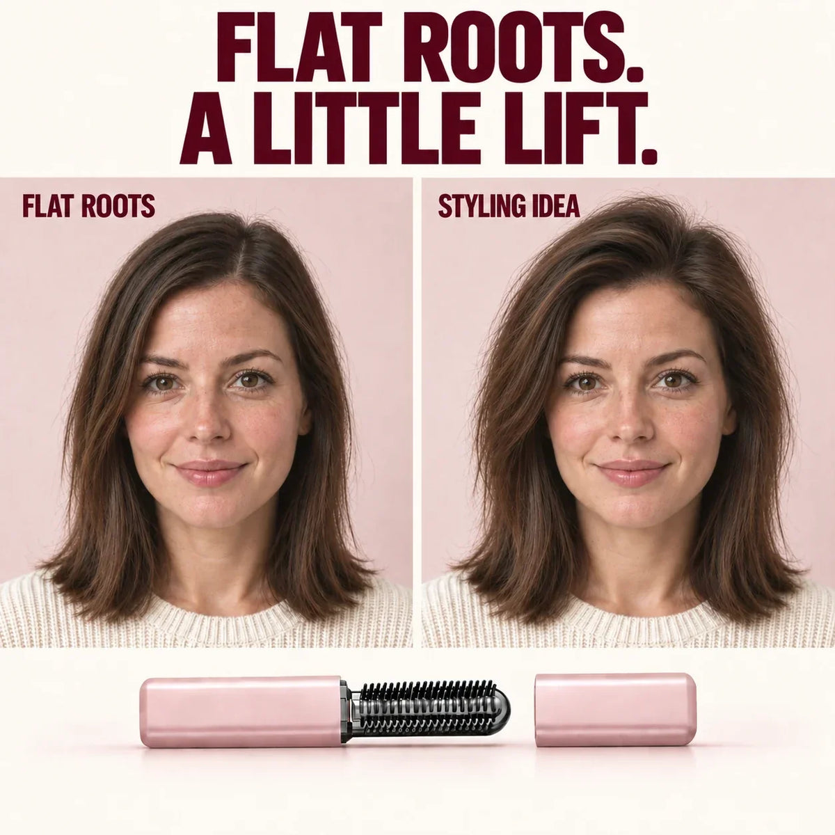 💋Mini Fast Heating Curler – Root Lift, Fringe Styling & Quick Touch-Ups