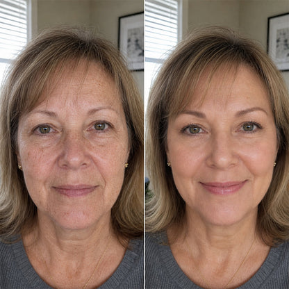 Color-Changing Foundation Stick with Built-In Brush — Medium shade