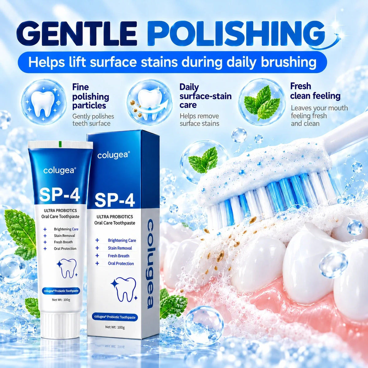 A Brighter Smile & Fresher Breath — Every Day -up