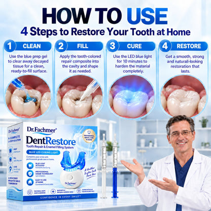 Dr.Fachmer® DentRestore Tooth Repair & Filling System 🌳