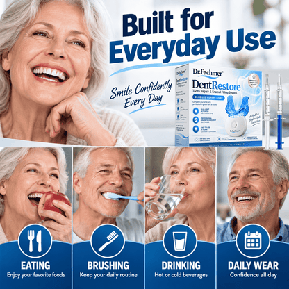 🌼Dr.Fachmer® DentRestore Tooth Repair & Filling System 🌻-up