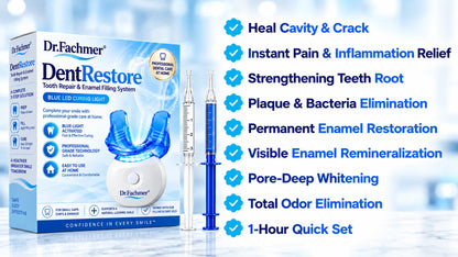 Dr.Fachmer® DentRestore Tooth Repair & Filling System 🌷