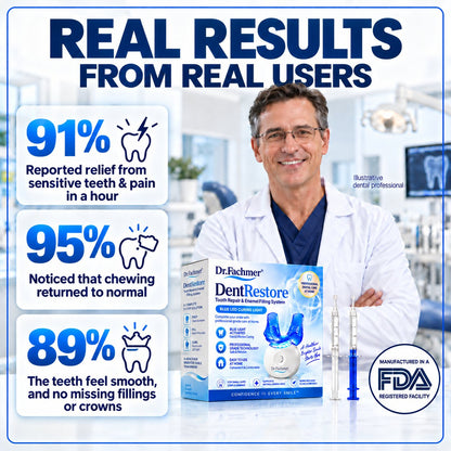 Dr.Fachmer® DentRestore Tooth Repair & Filling System 🌲