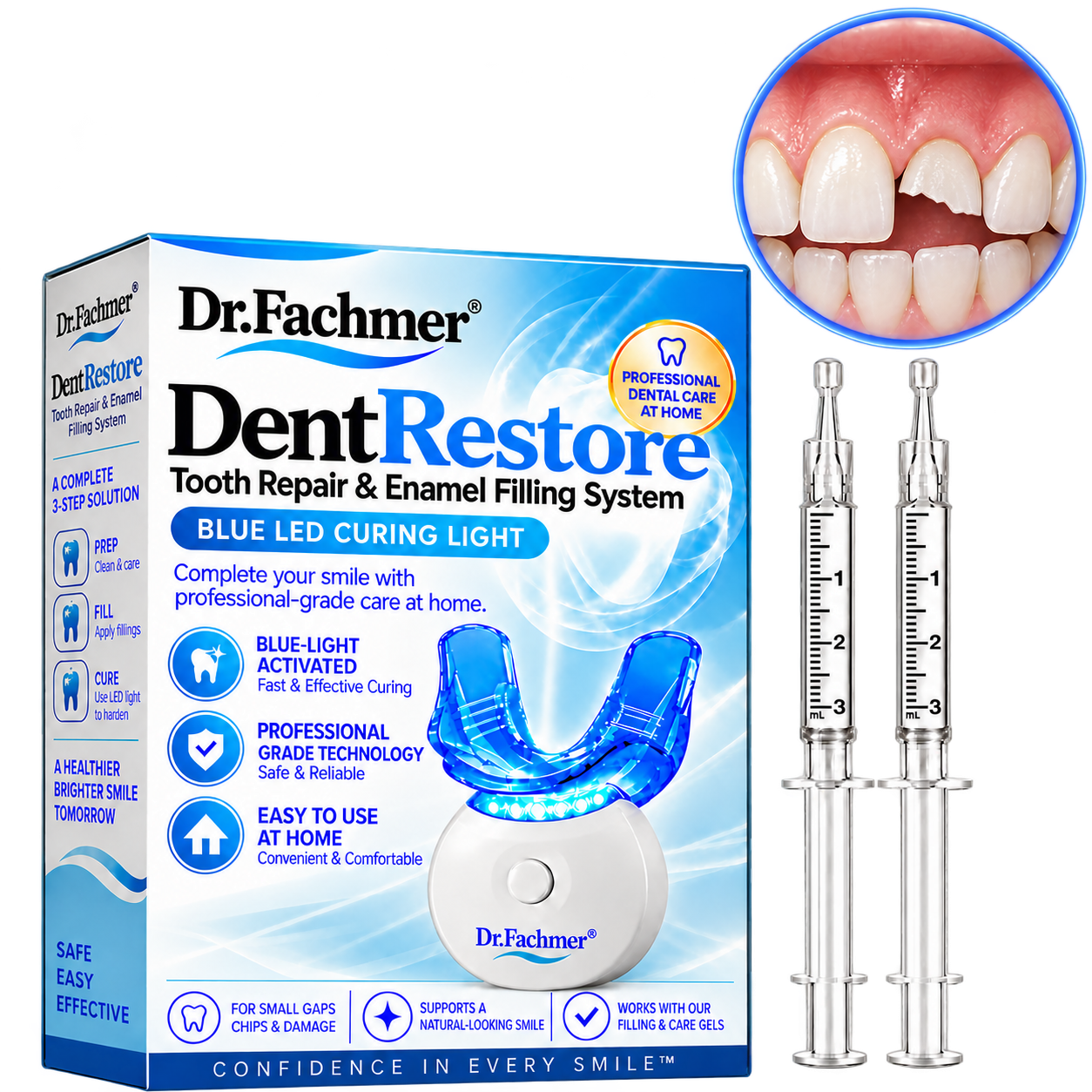 CHIPPED TOOTH & GAP REPAIR