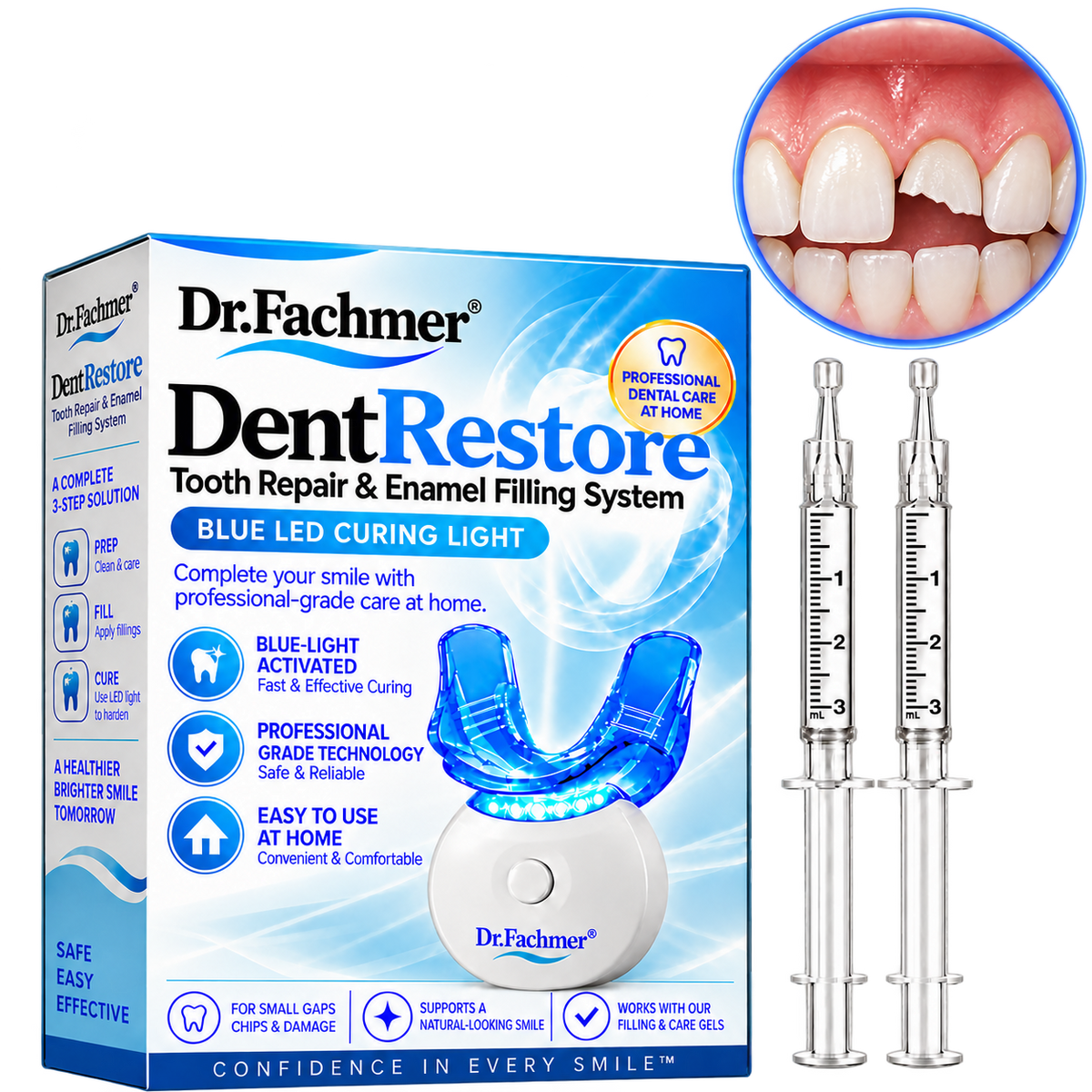 Dr.Fachmer® DentRestore Tooth Repair & Filling System 🌻